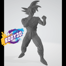 Son-goku kämpfen Kunst anime ball body3d body3design dbz dragon fan fanart manga Saiyajin sound Son goku Klang trunks vegeta Skulpturen 3d print model - Mito3D