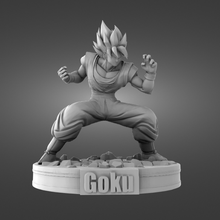 Goku Zahl 3d print model - Mito3D