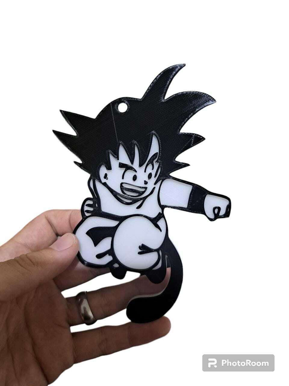 Goku Schlüsselbund 3D print model - Mito3D