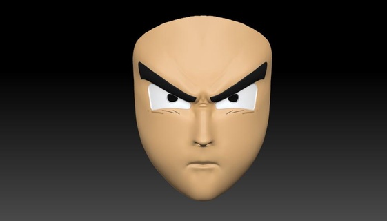 Goku maschera Drago palla sfera drago saiyajin 3d print model - Mito3D