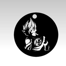 Goku ombra pendente 3d print model - Mito3D