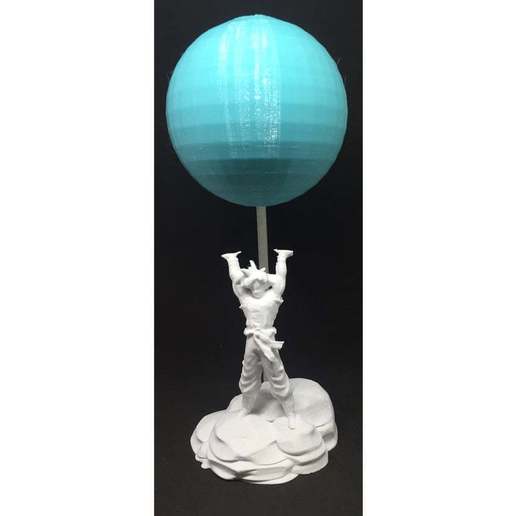 Son goku Geist-Bombe Kunst dragonball z ist Son-goku Menschen 3D print model - Mito3D