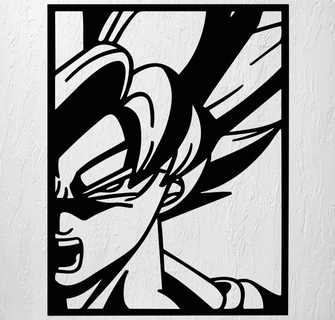 Linha artística Vegeta Goku Majin Buu Kaiō, goku, branco, rosto png