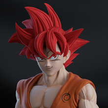 Goku ssj Dio 3d print model - Mito3D