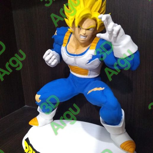 Goku ssj Ultra Zahl 3D print model - Mito3D