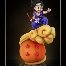 Goku stl sfera drago scultura anime 3d print model - Mito3D