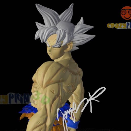 goku ultra instinctivement dragon Balle héros super noir Rose Végéta broly vegito fusion gogeta 3D print model - Mito3D