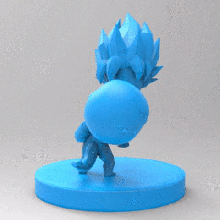 goku vs congelador chibi jogo dragonball no universo brinquedos 3d print model - Mito3D
