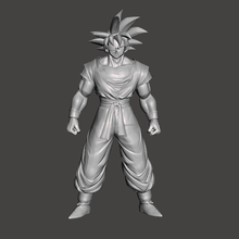 Goku vestindo balcão ginyu 3d modelo jogos filho Dragão bola 3d print model - Mito3D