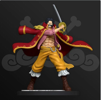 gol roger one piece gol roger one piece  3d print model - Mito3D