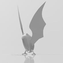 golbat a arte zubat pokemon morcego anime 3d print model - Mito3D