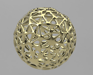 or bal pendentif 3d print model - Mito3D