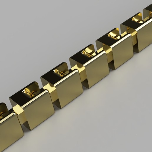 bracciale in oro catena gioielli anycubic3d 3D print model - Mito3D