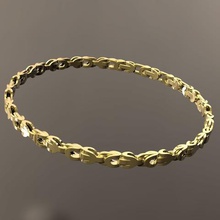 gold bracelet jewelry fashion shine 3d print model - Mito3D