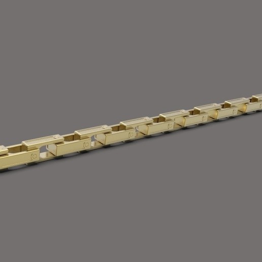corrente de ouro jóias cadeia 3D print model - Mito3D