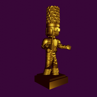 oro congo figura 3d print model - Mito3D