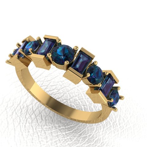 gold ring jewelry 3D print model - Mito3D