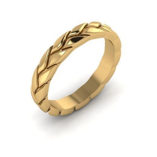 anello d'oro gioielli oro 3D print model - Mito3D