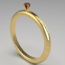 anillo de oro 2 la joyería 3dprinting renddering catia keyshot 3d print model - Mito3D