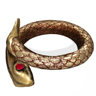 gold snake - pirate treasure - pharaoh egypt - necklace ring bracelet decorated  3d print model - Mito3D