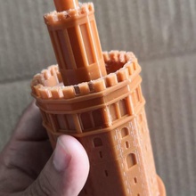 gold tower seville - torre del oro architecture 3dprinted stl models 3d print model - Mito3D