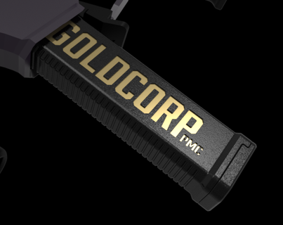 Goldcorp evo mag 30 magazine pmc décret munitions 30rds cz Scorpion 3d print model - Mito3D