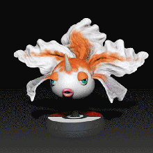 goldeen fan Sanat pok pazartesi heykelcik color vrml file 3d Yazdır mod Goldeen anime şekil oyuncak pokemon nintendo model bebek ekici ev oyun 3d print model - Mito3D