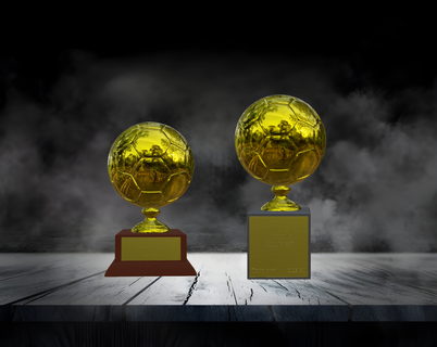 golden boy classic award Game trophy cup soccer replica ball under 21 3d print model - Mito3D