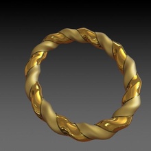 golden bracelet jewelry anycubic3d 3dprinting 3d print model - Mito3D