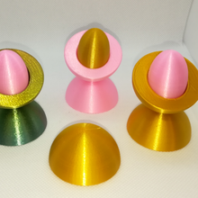 uovo d'oro della coppa ellissoide art matematica arte il rapporto aureo tazza 3d print model - Mito3D