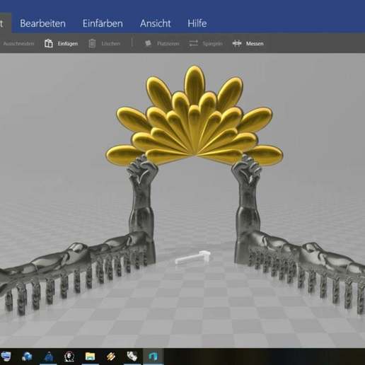 golden gate sanat heykeller 3D print model - Mito3D