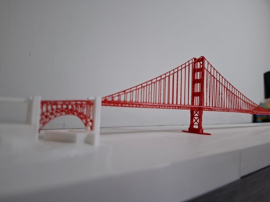 d'or porte pont 1 4000 architecture californie san francisco 3d print model - Mito3D