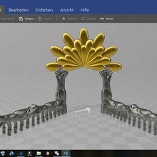 golden gate a arte esculturas 3d print model - Mito3D