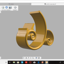 de oro la relación soporte teléfono gadget phonestand goldenratio polymakerchallenge 3d print model - Mito3D