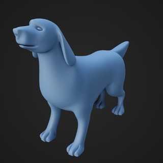 altın av köpeği çeşitli köpek yavrusu Evcil Hayvan banka model tasarruf madeni para Toplamak Bedava Şirin sevimli küçük 3d print model - Mito3D