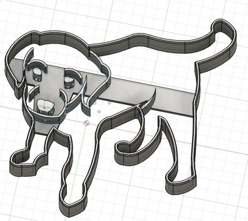 dourado retriever bebê cão pequeno 3d print model - Mito3D