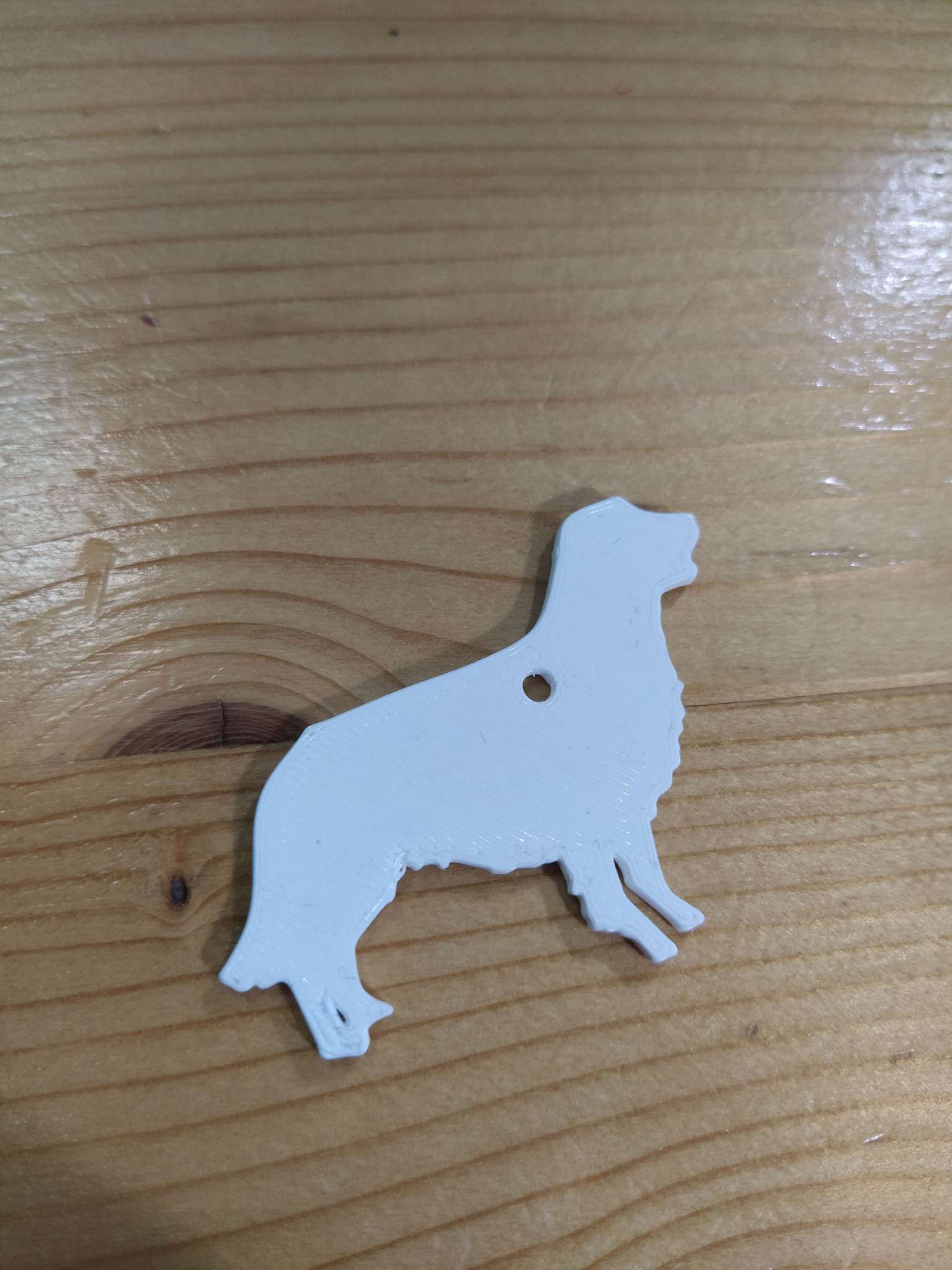 d'oro retriever portachiavi cane francese bulldog animale domestico carina cucciolo labrador 3D print model - Mito3D