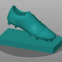 golden Schuh vergeben Fußball booten 3d print model - Mito3D