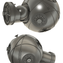 golden time-travel sphere dark gadget jonas martha netflix sla prop replica 3d print model - Mito3D