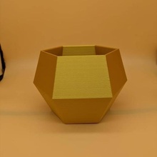 dourado vaso 3d 3dprinting 3d print model - Mito3D