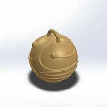altın Harrypotter 3d print model - Mito3D
