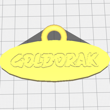 goldorak pendente chiave catena gioielleria collezione 3d print model - Mito3D