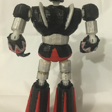 goldrake 21cm jointed grandizer ufo robot atlas toy cartoon go nagai mazinga gunpla gundam mech mekka art low poly 3d print model - Mito3D