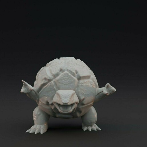 golem pre supported Pokémon colecionável modelo brinquedo Digimon anime 3D print model - Mito3D