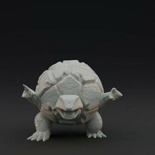 golem- pre-supported pokemon collectible model toy digimon anime collectable 3d print model - Mito3D