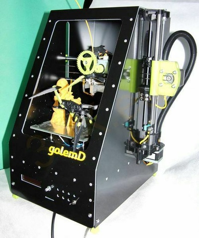 golemd 3d impressora reprap limpar abrir hardware 3d print model - Mito3D