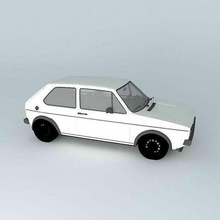 golf araba 3d print model - Mito3D