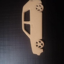 golf a2 key ring vw volkswagen 3d print model - Mito3D