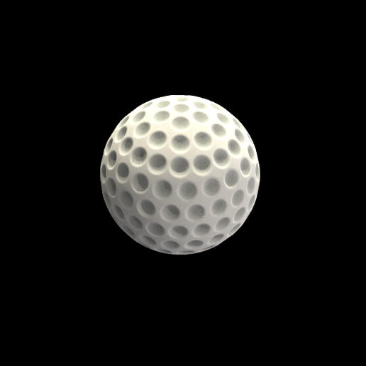 golf palla gioco giocattolo 3D print model - Mito3D