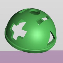 golf topu marker çeşitli hobi spor 3d print model - Mito3D